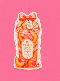 🍑📖 Peach Page Turner Refresher Bookmark