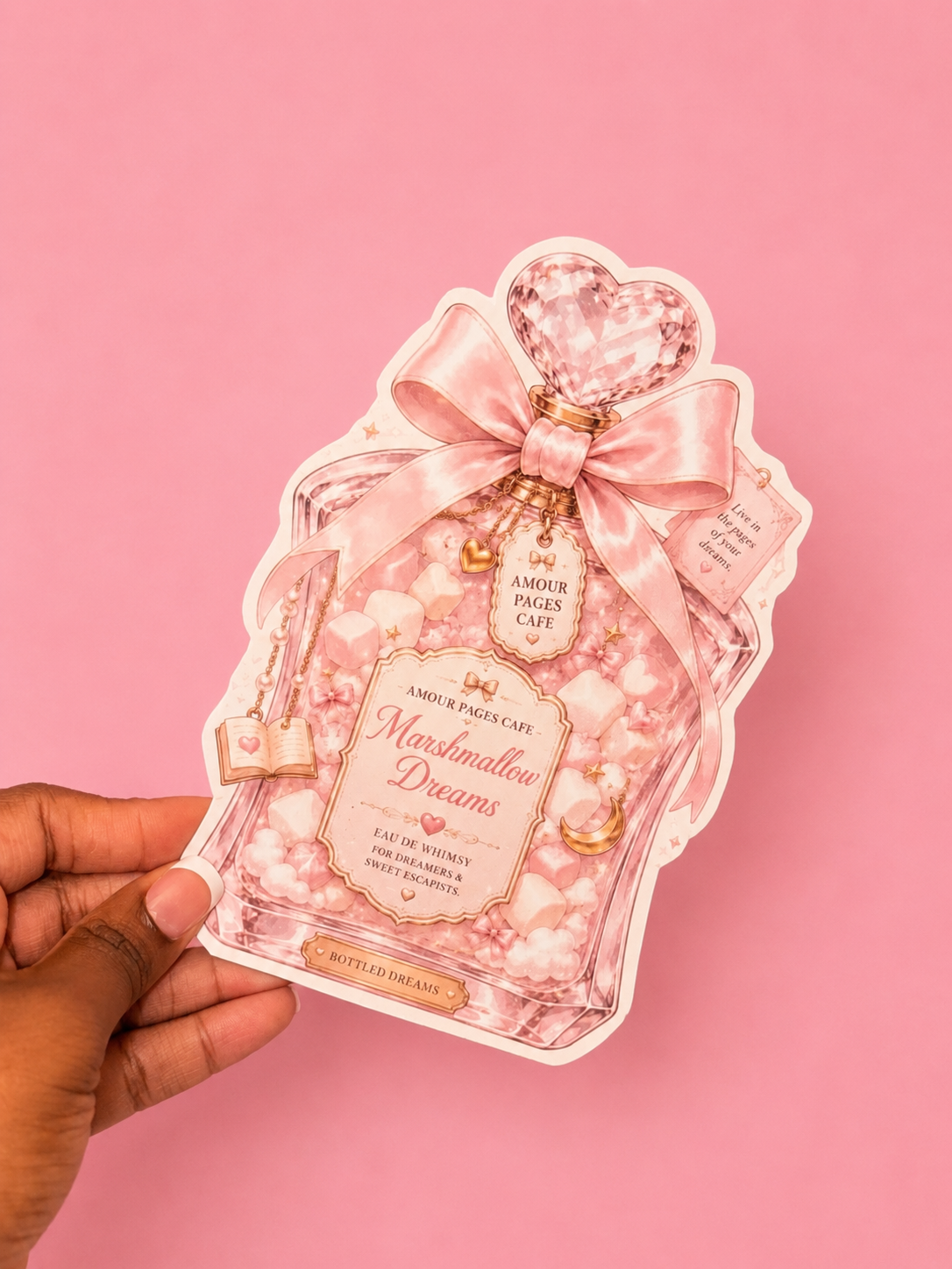 🎀 Marshmallow Dreams Perfume Bookmark 🎀