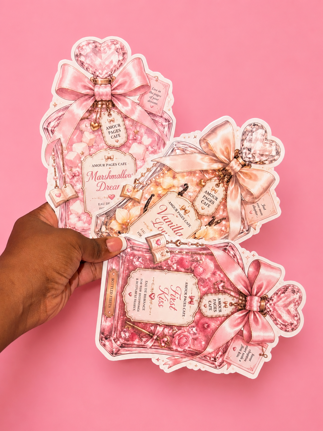 Romance Dreams Perfume Bookmark Collection 💕✨